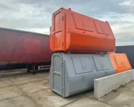 Modelo  9m3 redondo gesloten