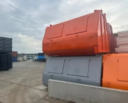 Modelo  9m3 redondo gesloten